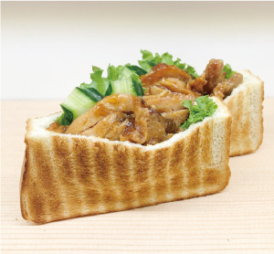 テリヤキチキン トーストウィッチ